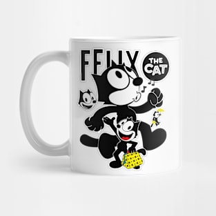 Felix The Cat Keep Walking Mug